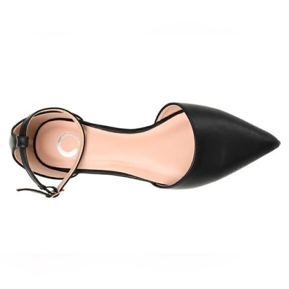 JOURNEE COLLECTION Reba Floral Flat Adjustable Ankle Strap Women’s SIZE 9W NEW - Picture 2 of 12